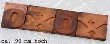 Xoxo holzbuchstaben holzletter gebraucht kaufen  Kehl