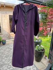 Purple moroccan hooded for sale  LUTON