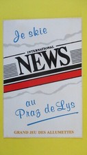 Autocollant international news d'occasion  Calonne-Ricouart