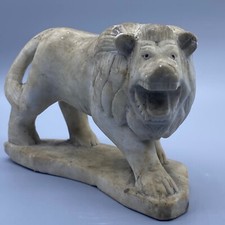 Escultura de pedra genuína grega antiga muito rara de Pireu Leão Deus da Guerra comprar usado  Enviando para Brazil