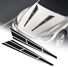 Usado, 2x Adesivo de Carro Capô Frontal Listras de Corrida Vinil Gráficos Decalque Acessórios Automáticos comprar usado Usado, 2x Adesivo de Carro Capô Frontal Listras de Corrida Vinil Gráficos Decalque Acessórios Automáticos comprar usado  Enviando para Brazil