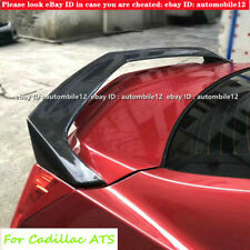 Para Cadillac ATS Sedan V Sport 13+ GT Style fibra de carbono porta-malas traseiro asa spoile comprar usado  Enviando para Brazil