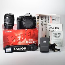 Usado, Lente Canon EOS Digital Rebel XTi 400D DSLR 10.1MP EF-S 18-55mm cartão CF 2GB comprar usado  Enviando para Brazil