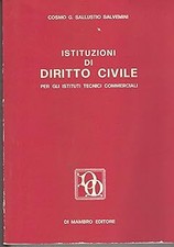 Istituzioni diritto civile usato  Vejano