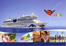 Usado, AK AIDA Blu, AIDA cruise ship postcard NEW!!! comprar usado  Enviando para Brazil
