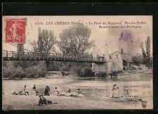 Old postcard pont d'occasion  Expédié en Belgium