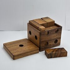 Wooden dice puzzle for sale  KETTERING