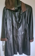 Lederreste mantel dunkelbraun gebraucht kaufen  Kiel