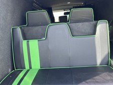 Seats black leather for sale  BUDE
