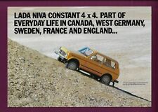 LADA NIVA CONSTANT 4x4 MODELO 4 PÁGINAS MAIS FOLHETO TIPO ABA  comprar usado  Enviando para Brazil