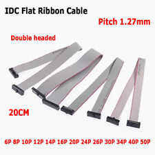 Conector de cabo de fita plana IDC passo 1,27 mm FC-6/8/10/12/14-50P comprimento 20 cm comprar usado  Enviando para Brazil