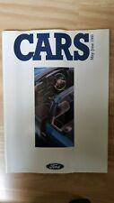 Ford cars catalogue for sale  BRAINTREE