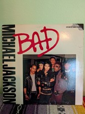 Usado, Michael Jackson BAD Vinyl LP Record Album 1987 US Press Epic Records Pre-owned comprar usado  Enviando para Brazil
