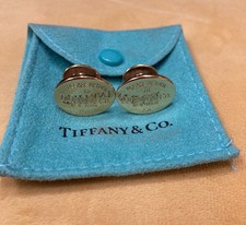 Tiffany gold cufflinks for sale  ABERDEEN
