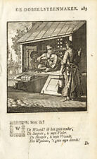 Antique Professional Print-KOSTKA MAKER-St. Clara-1699, używany na sprzedaż  Wysyłka do Poland
