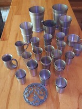 Konvolut alte zinnbecher gebraucht kaufen  Deutschland