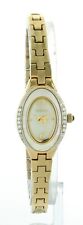 Relógio feminino formal ELGIN pulseira de tom dourado, caixa de tom dourado com cristais EG7007 comprar usado  Enviando para Brazil