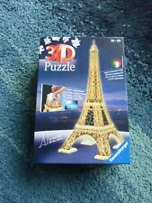 Ravensburger Iluminación 3D Torre Eiffel Edición Noche 12579 segunda mano  Embacar hacia Mexico