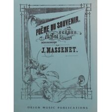 Massenet jules poëme d'occasion  Blois