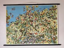 Vintage pictorial map for sale  SCARBOROUGH