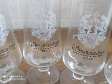 Calici pubblicitari birra usato  Venegono Superiore