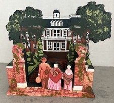 Prateleira de madeira Sheila Sitter E o Vento Levou, Butler's Atlanta Mansion 1998, usado comprar usado  Enviando para Brazil