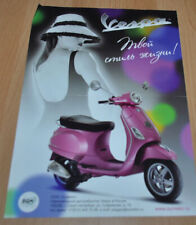 Vespa Model Range Brochure Broszura Edycja rosyjska na sprzedaż  PL