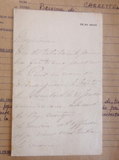 Letter from baroness d'occasion  Expédié en Belgium