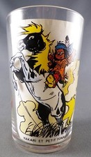 Yakari verre moutarde d'occasion  France