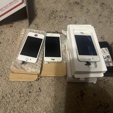 Digitalizador de tela LCD para 6 substituição De Tela Com Moldura Para Iphone 4 Branco GSM comprar usado  Enviando para Brazil