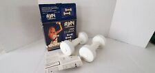 Vintage Ajay Fun And Fitness Par de 2,5 lb. Pesos de halteres com caixa original comprar usado  Enviando para Brazil