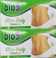 Bio3 Chá Controle de Peso, Emagrecimento Corpo Fino, Controle de Peso Detox, 2 Pacotes, 50 Sacos comprar usado  Enviando para Brazil