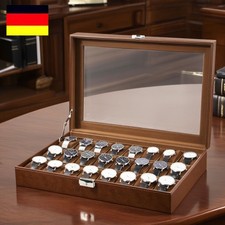 Uhrenbox uhrenkoffer leder gebraucht kaufen  Schenefeld