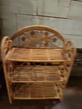 Rattan tiered shelf for sale  Massillon