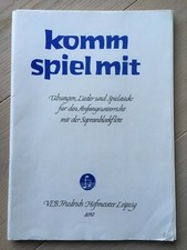 Ddr notenmappe komm gebraucht kaufen  Kronach