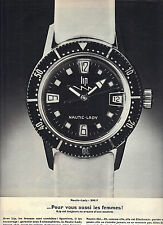 Publicite 1968 lip d'occasion  Le Luc