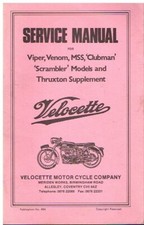 Velocette viper venom for sale  ALFRETON