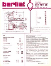 Berliet 950 kbt d'occasion  Les Bordes
