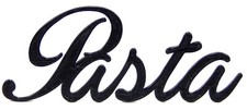Pasta word art for sale  Malakoff