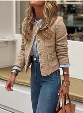 Blazer jacket cropped for sale  GUILDFORD