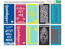 Frottee strandtuch strandlaken gebraucht kaufen  Grabenstätt