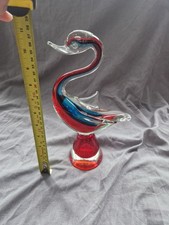 glass swan ornaments for sale  COVENTRY