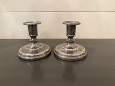 Vintage pair pewter for sale  Englewood