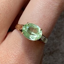 Light green synthetic for sale  UK