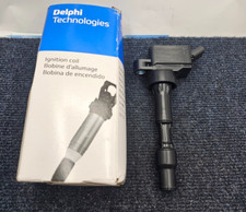 Usado, Bobina de ignição Delphi Technologies GN10877-11B1 preta de alto desempenho resistente comprar usado  Enviando para Brazil
