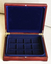 Estojo de armazenamento de madeira suporte para caixa de exibição para 12 organizador de coleção de moedas vazio, usado comprar usado Estojo de armazenamento de madeira suporte para caixa de exibição para 12 organizador de coleção de moedas vazio, usado comprar usado  Enviando para Brazil