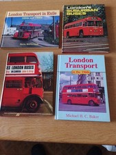 London bus books. for sale  SHANKLIN
