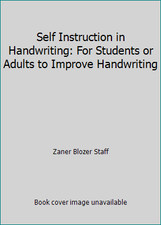 Self instruction handwriting for sale  Aurora