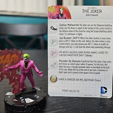 The Joker #015 Batman '66 Clásico Programa de TV DC Heroclix Raro con Tarjeta segunda mano  Embacar hacia Argentina