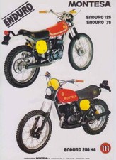 Depliant brochure moto usato  Venegono Superiore